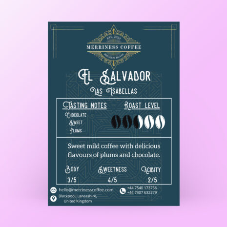 El Salvador - Label El Salvador - Label