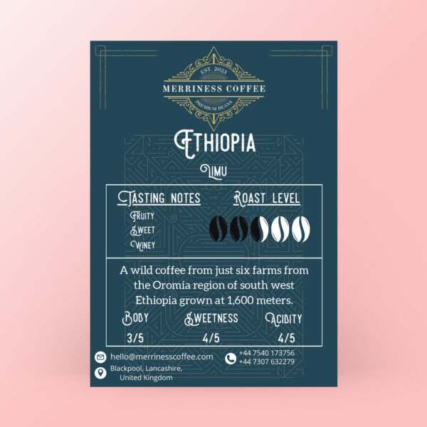 Ethiopia Limu – Label