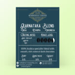 Karnataka Blend - Label
